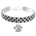 Pet Collar Necklace Jewelry With Diamonds For Cats And Dogs