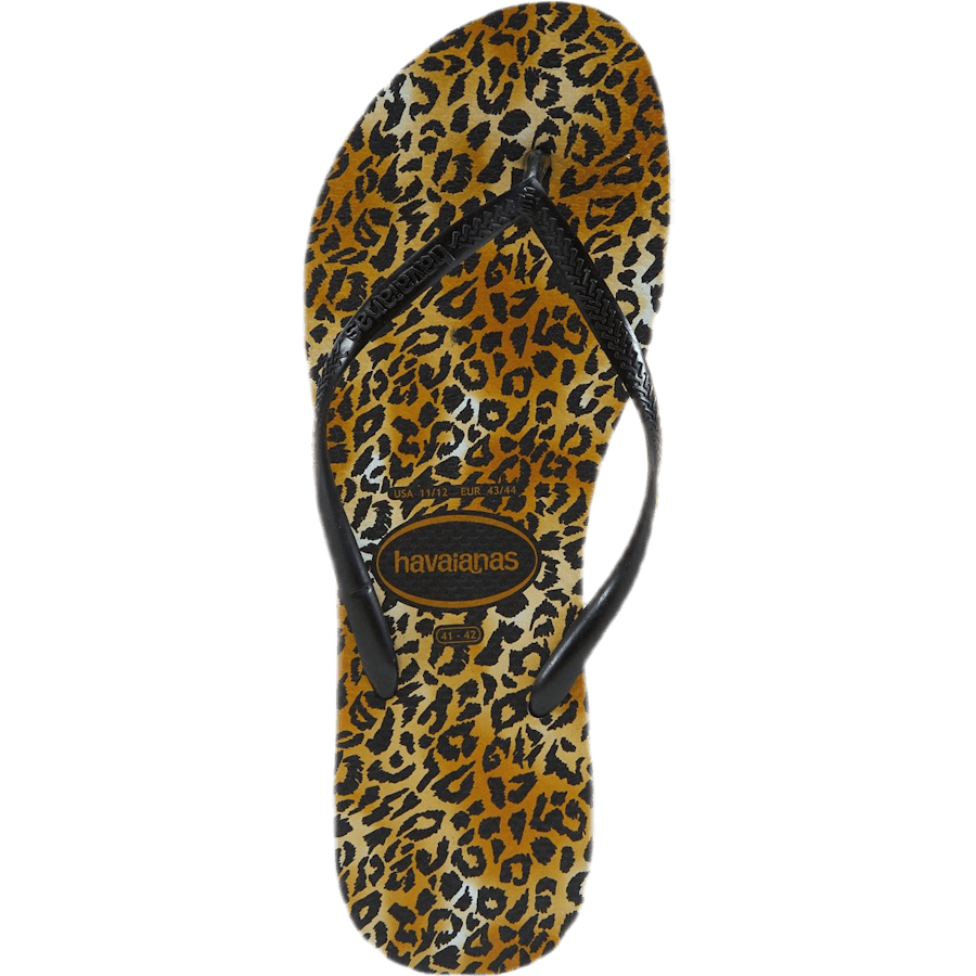 Slim Leopard Beige/Black