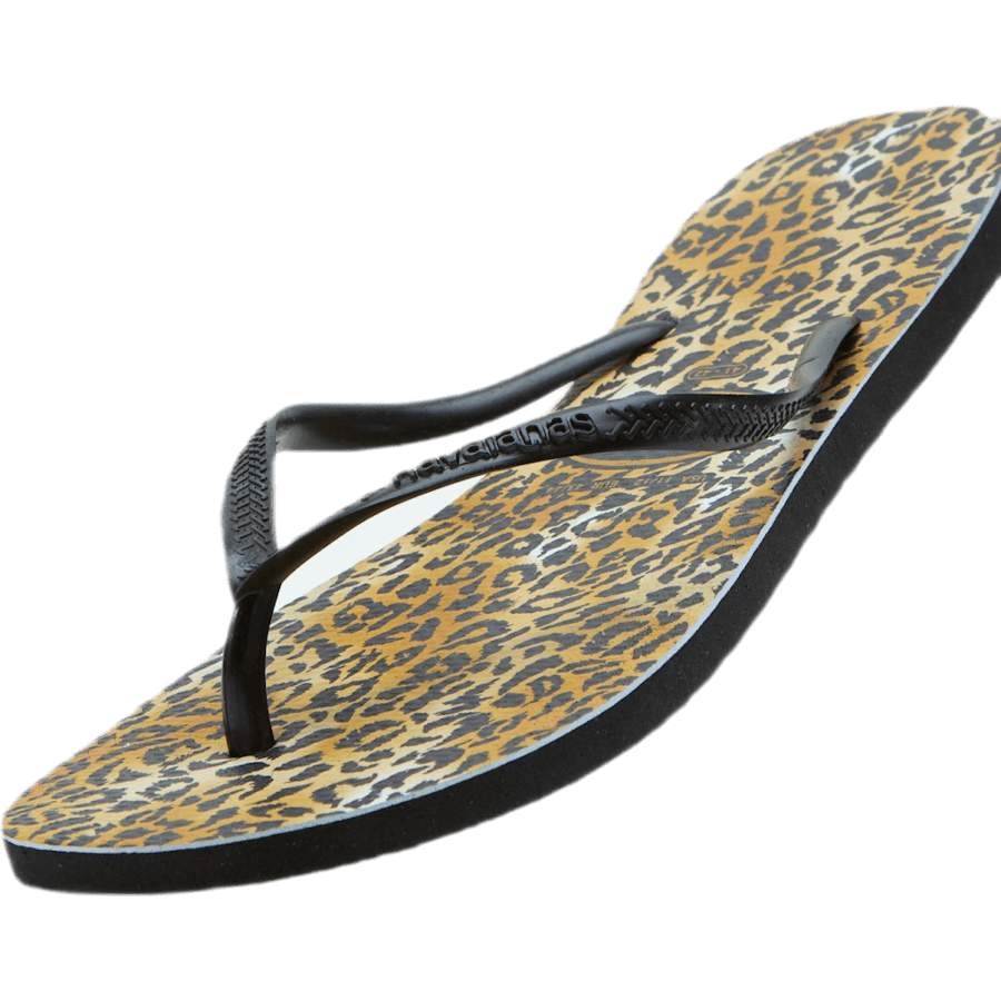 Slim Leopard Beige/Black
