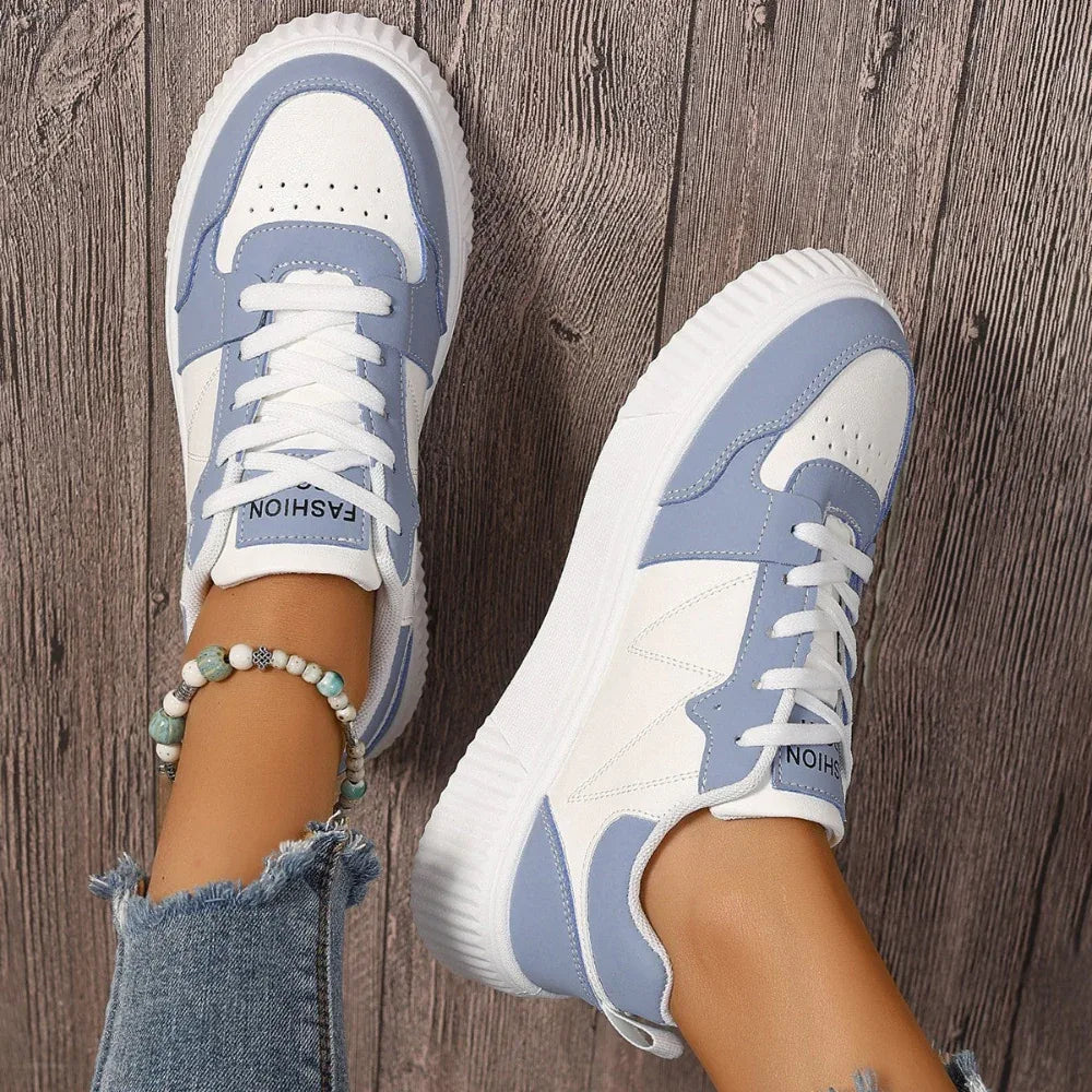 Thick Bottom Lightweight Sneakers Student Casual Sports Skate Shoes