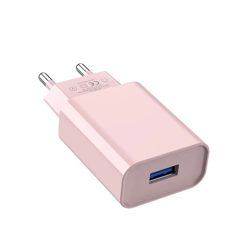QC3.0 USB Charging EU Plug