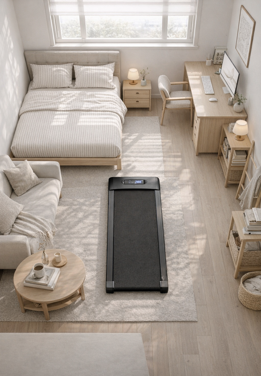 Gymbolaget WalkPad Pro – Gå & Löpband med 15 % Lutning