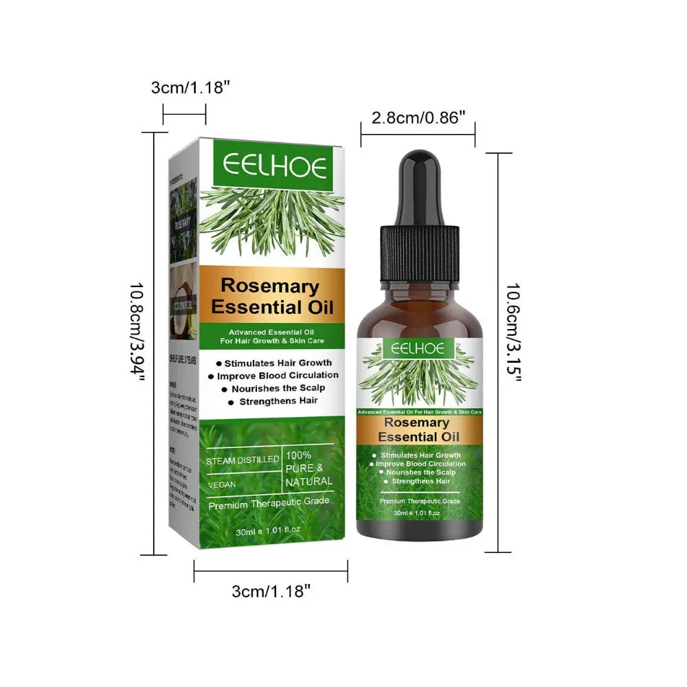 Rosemary Hair Care Essential Oil Anti Hair Loss Nourish Scalp Hair Roots For Growth