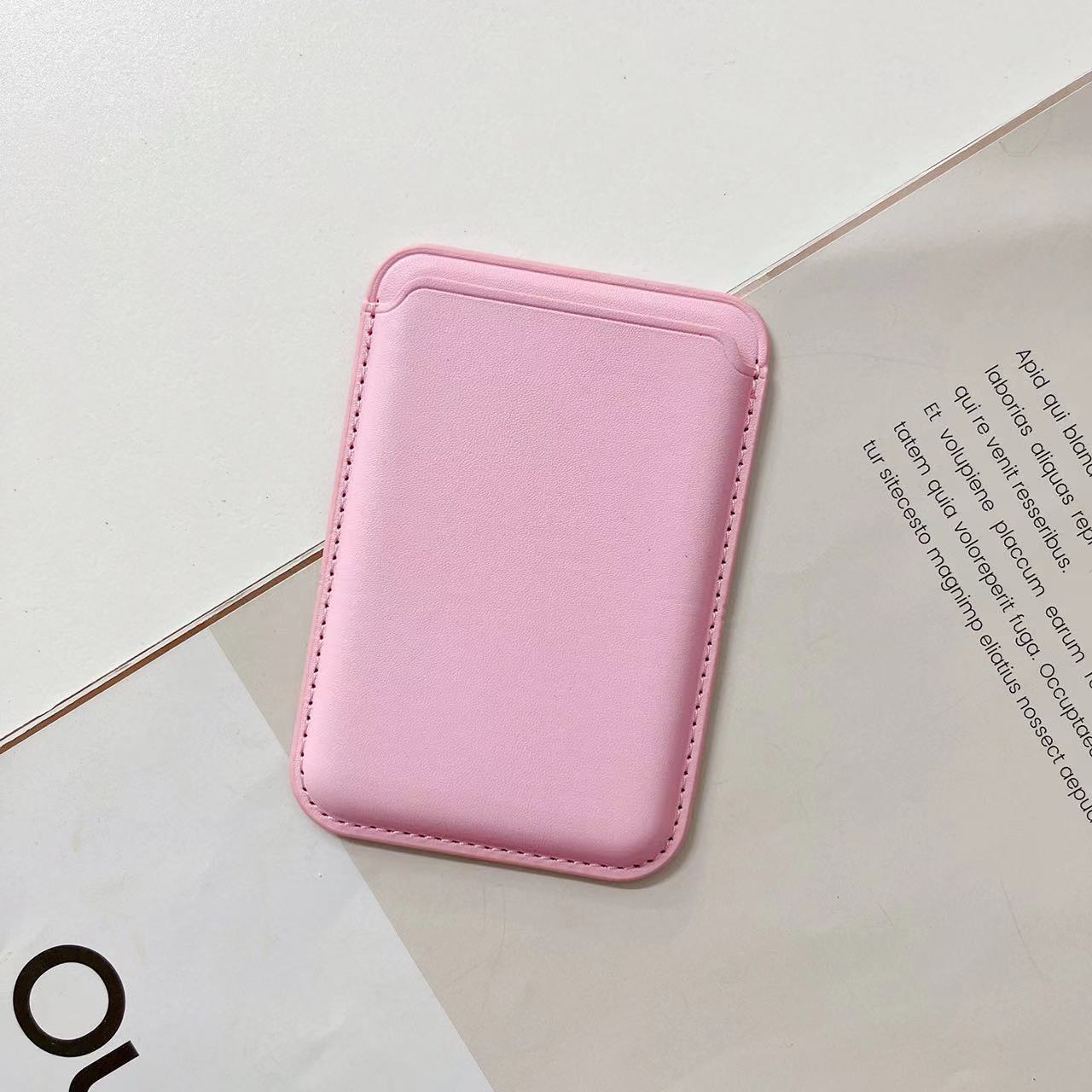 Magnetischer iPhone-Kartenhalter aus Leder für MagSafe