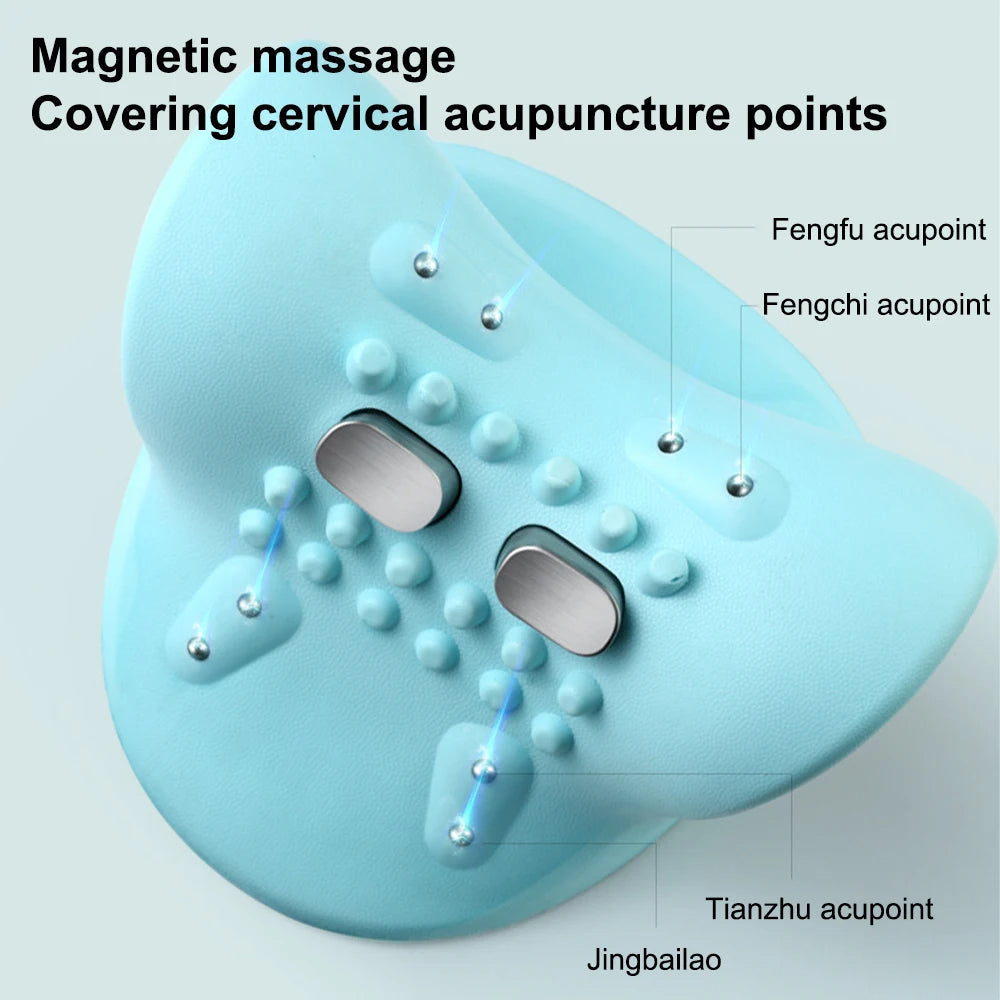 EMS-Nackenmassagegerät mit Dehnungsfunktion