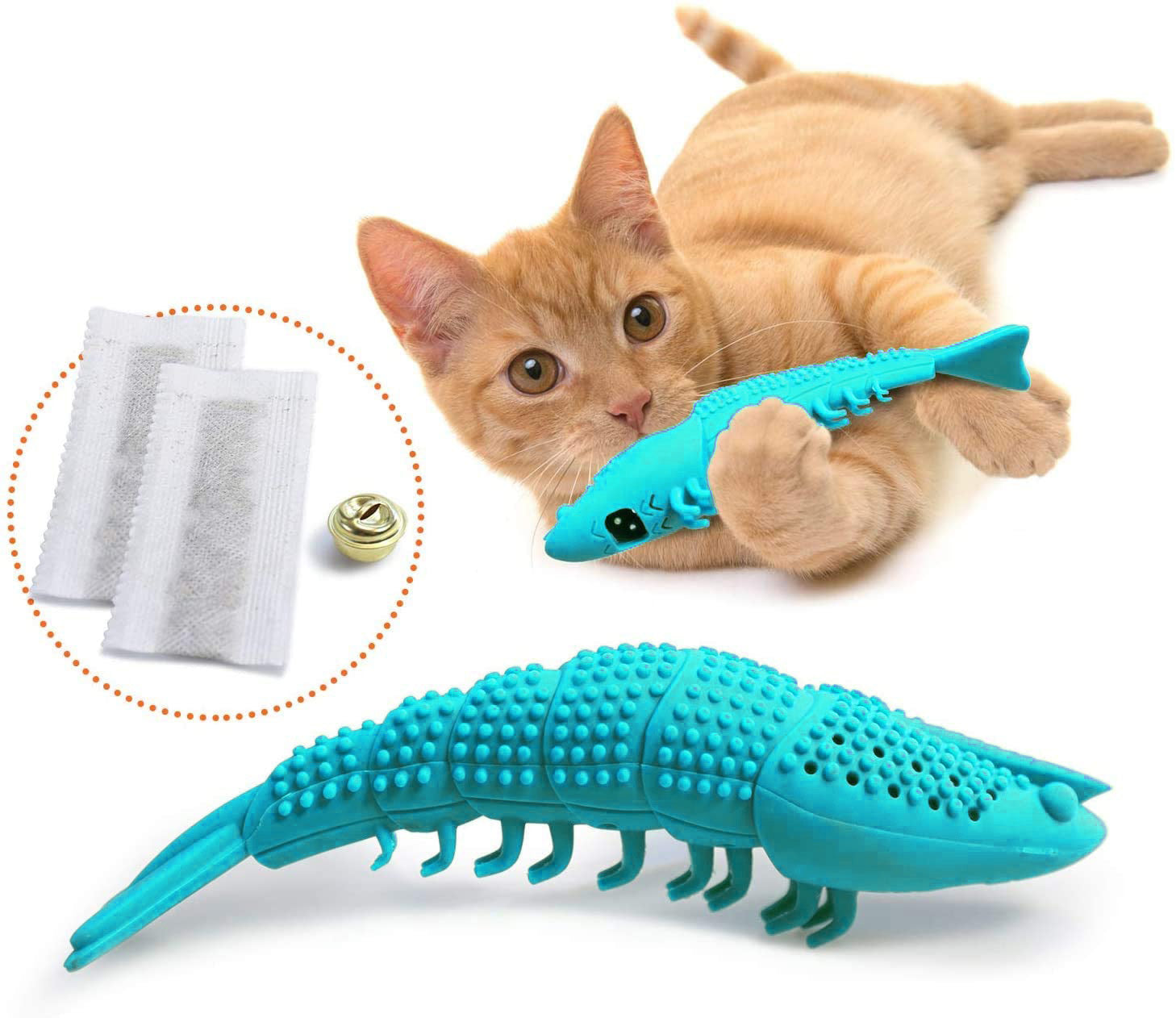 Spielzeug-Zahnbürste für Katzen