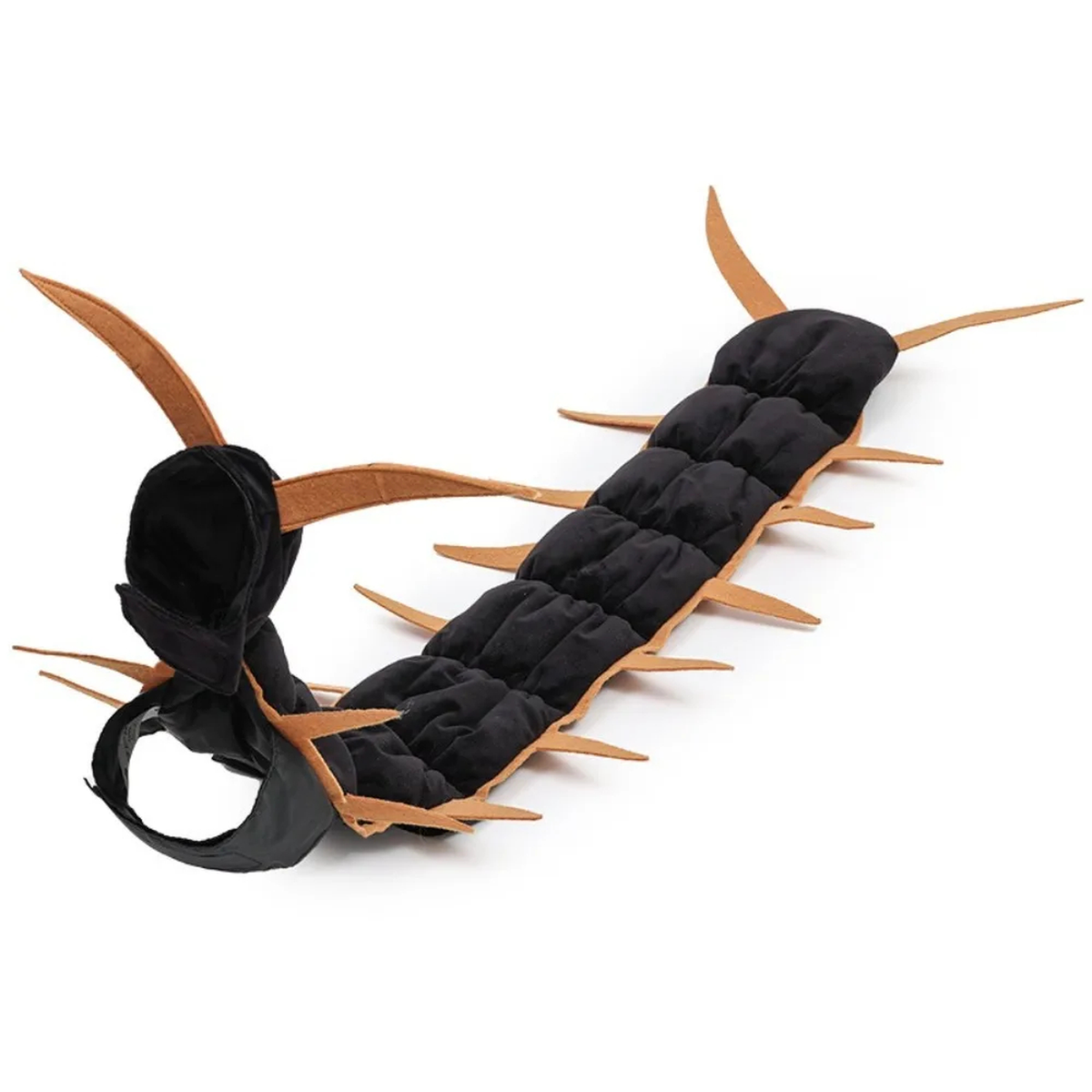 Fluffy Halloween Centipede Cat Costume