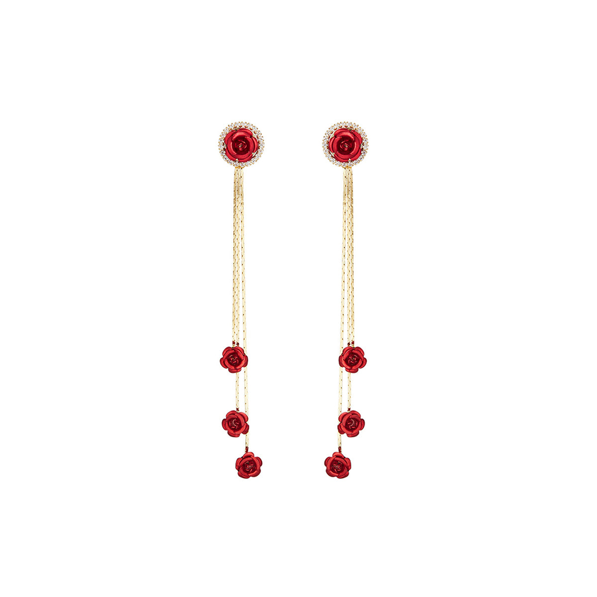 My Rosary Red Earrings-0
