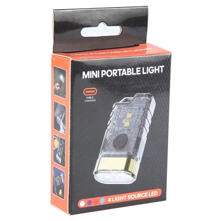 A11 Multi-funktion Mini LED Ficklampa