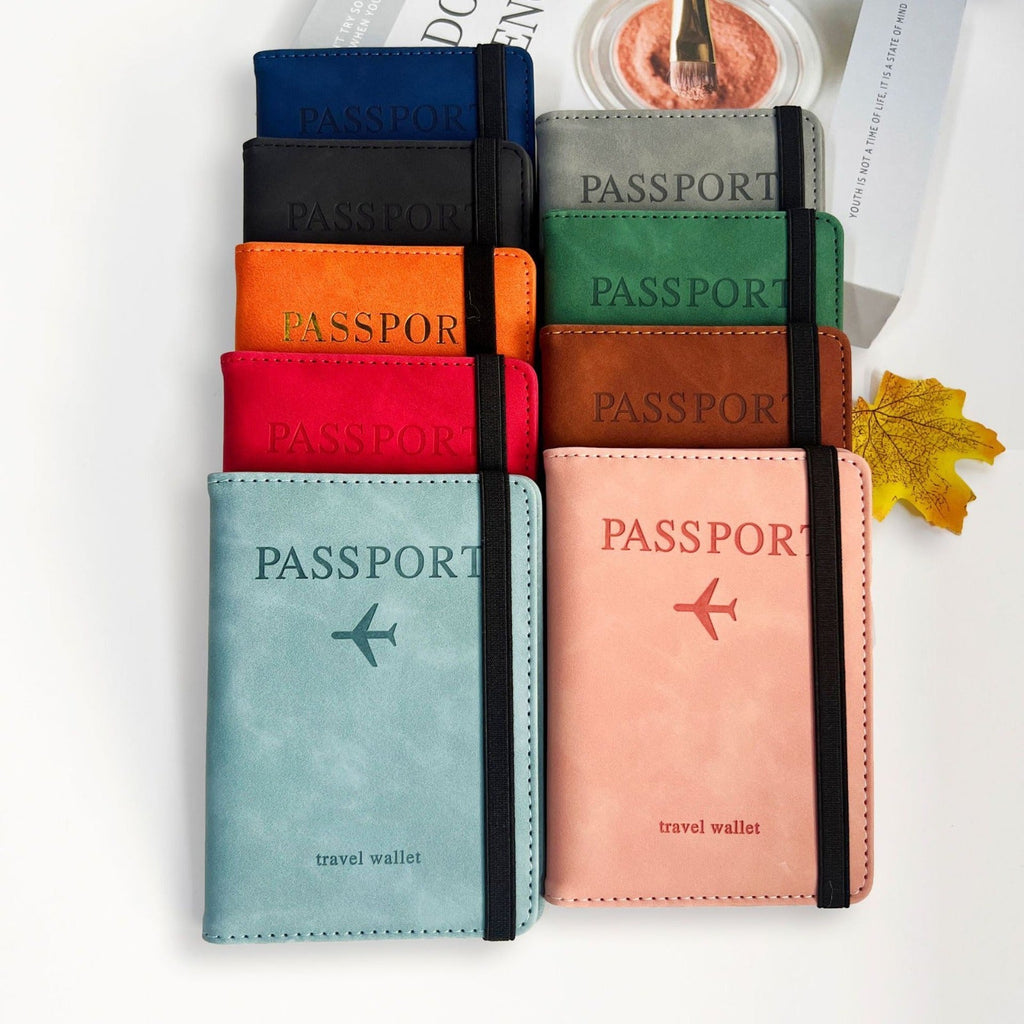Passport mit RFID-Skydd – sicheres Resefodral für den Pass und kurz