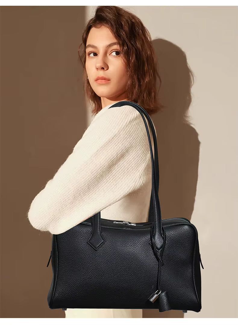 Lyxig Tote i Läderlook – Elegante Handtasche für Damen