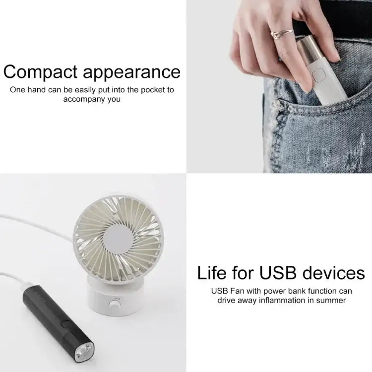 Xiaomi Youpin SOLOVE LED Ficklampa 3000mAh