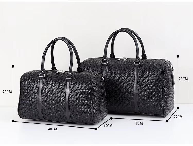 Elegante Wochenendtasche – Lyxig Reseväska i PU-läder