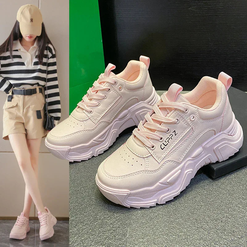 Versatile Casual Shoes Trendy Sports Sneakers For Women