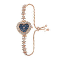 Flower Chain Diamond-Embedded Women's Elegant All-Match Watch