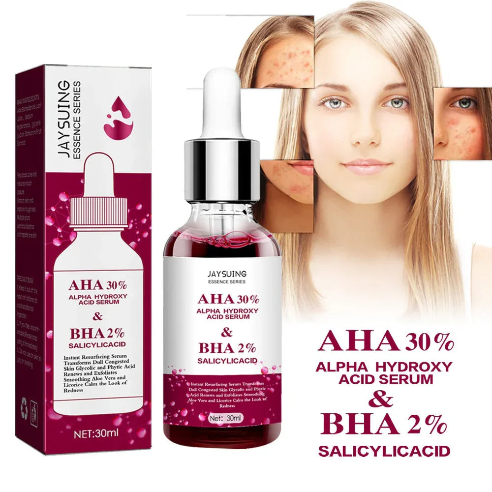 Tartaric Acid Blackhead Removing Acne Smallpox Diluting Brightening Skin Care Serum Acid Essence