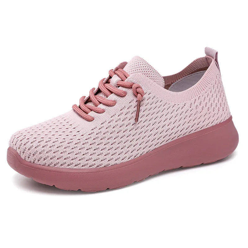 Women's Comfortable Shoes Breathable Thick Bottom Casual Sneakers