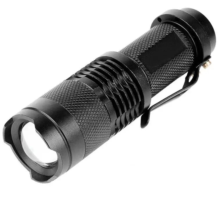 Zoombar LED Ficklampa 180 Lumen – Kompakt med Bältesclip