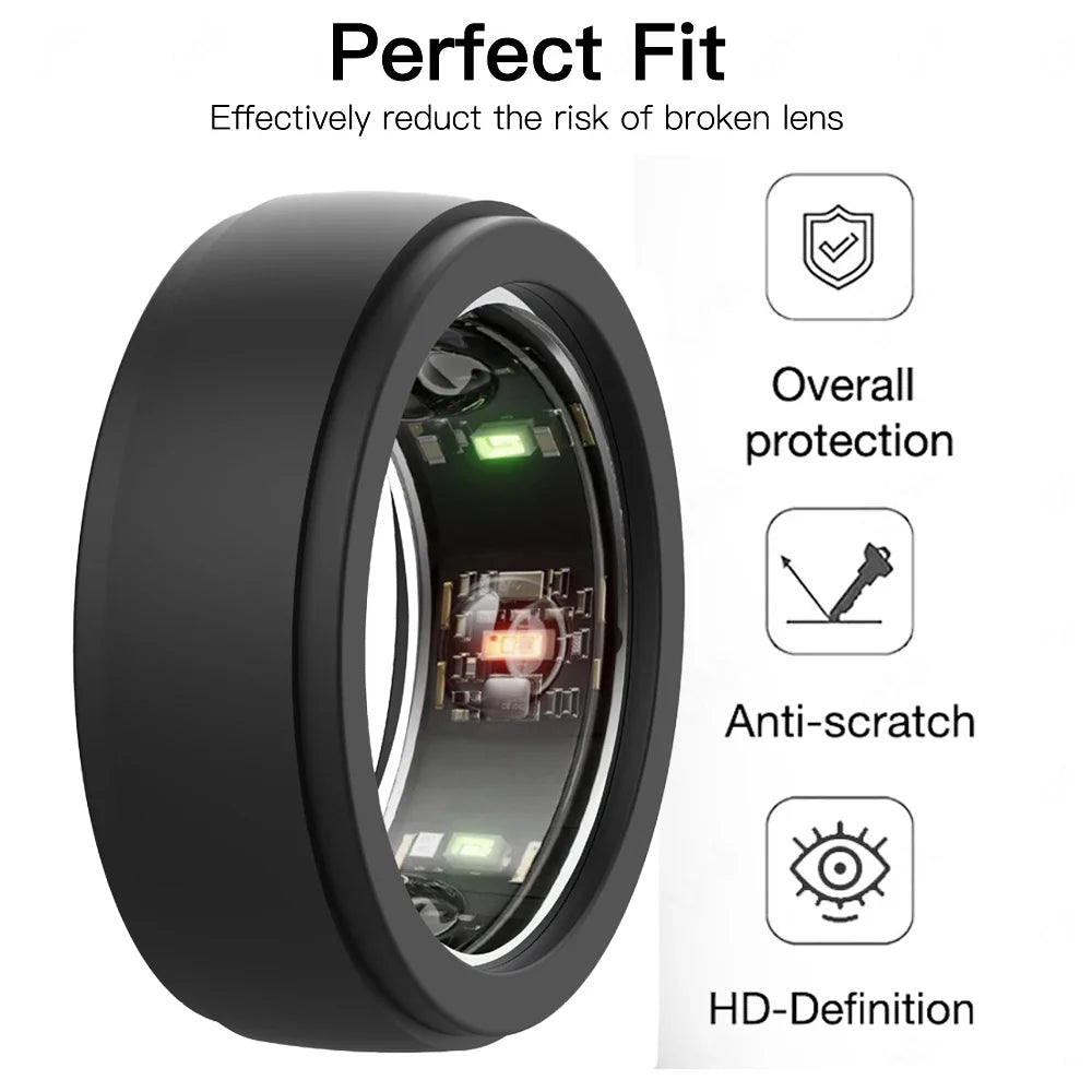 Silicone Case for Samsung Galaxy Ring/Oura Ring Gen3 Anti-Scratch Protective Cover Protector Shell For Galaxy Smart Ring Covers