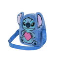 Axelväska Lilo & Stitch för barn, blå polyester