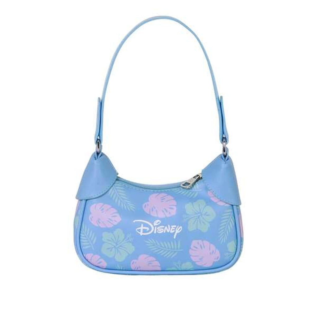 Barnaxelväska Lilo & Stitch, blå, med innerfoder