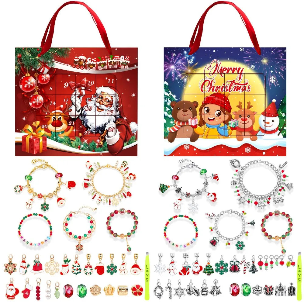 DIY-Armband-Adventskalender 2025 – 24 Tage voller Schmucküberraschungsboxen