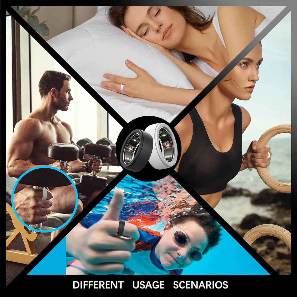 Silicone Case for Samsung Galaxy Ring/Oura Ring Gen3 Anti-Scratch Protective Cover Protector Shell For Galaxy Smart Ring Covers