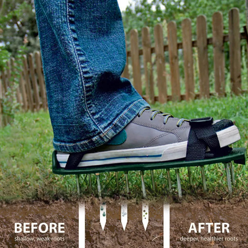 Rasenlüfterschuhe