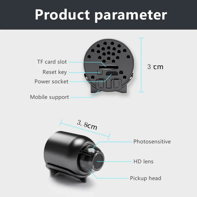 Mini-Überwachungskamera 3 mm