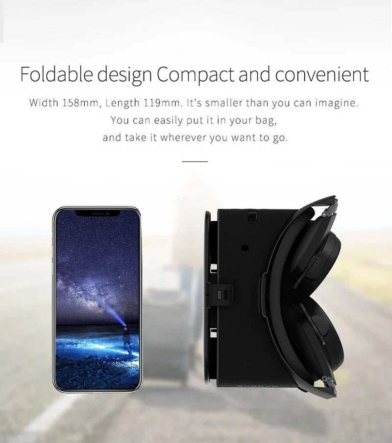 Bobo VR Z6 3D Virtual Reality Glasögon Bluetooth-headset