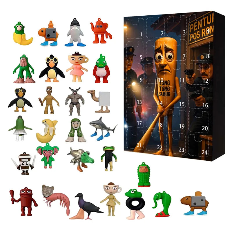 Brainrot Figures Advent Calendar 2025 – 24 Days of Collectible Figures