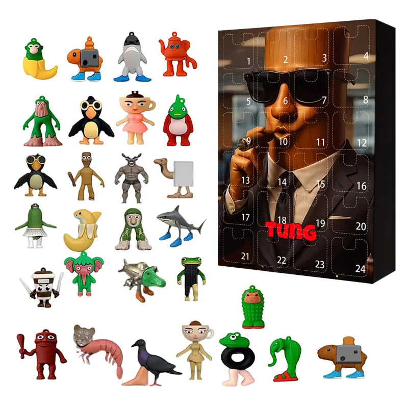 Brainrot Figuren-Adventskalender 2025 – 24 Tage voller Sammelfiguren