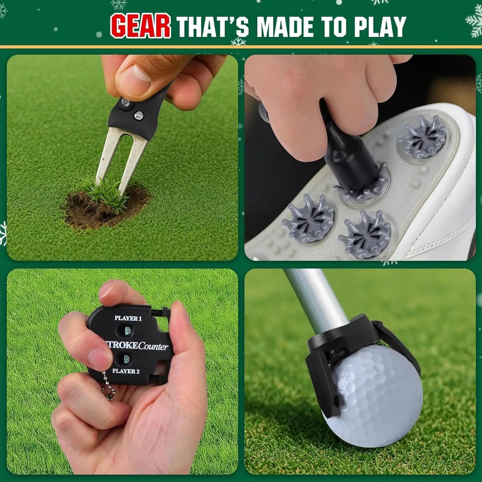 Golf-Adventskalender – 24 Tage voller Golf-Sets &amp; Zubehör