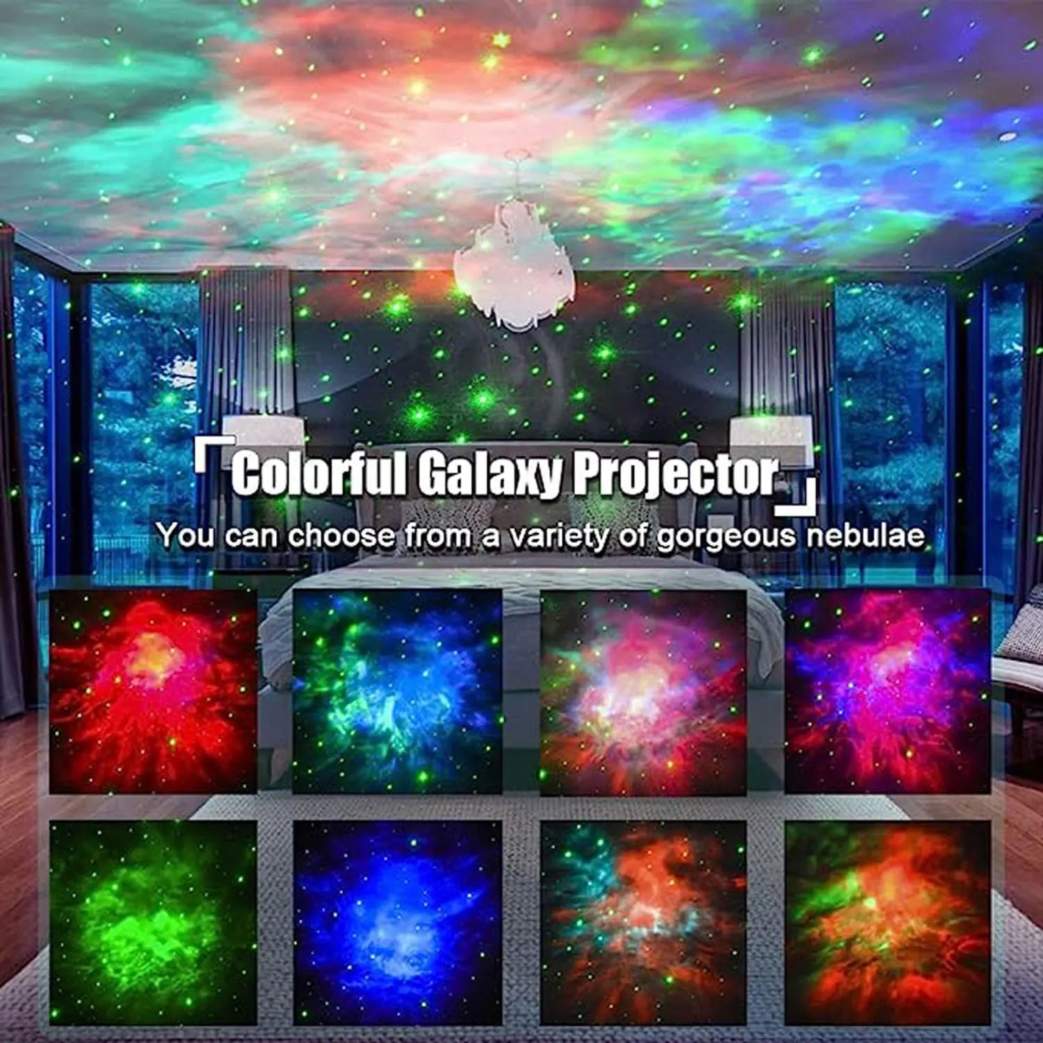Galaxie-Astronauten-Nachtlichtprojektor