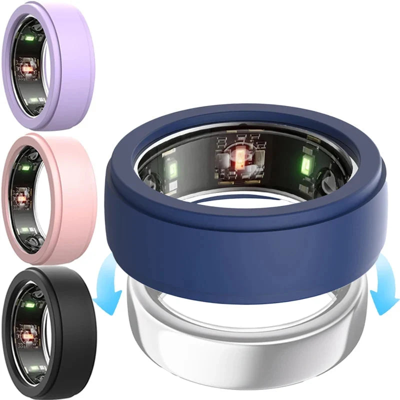 Silicone Case for Samsung Galaxy Ring/Oura Ring Gen3 Anti-Scratch Protective Cover Protector Shell For Galaxy Smart Ring Covers