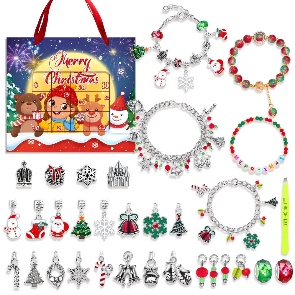 DIY-Armband-Adventskalender 2025 – 24 Tage voller Schmucküberraschungsboxen