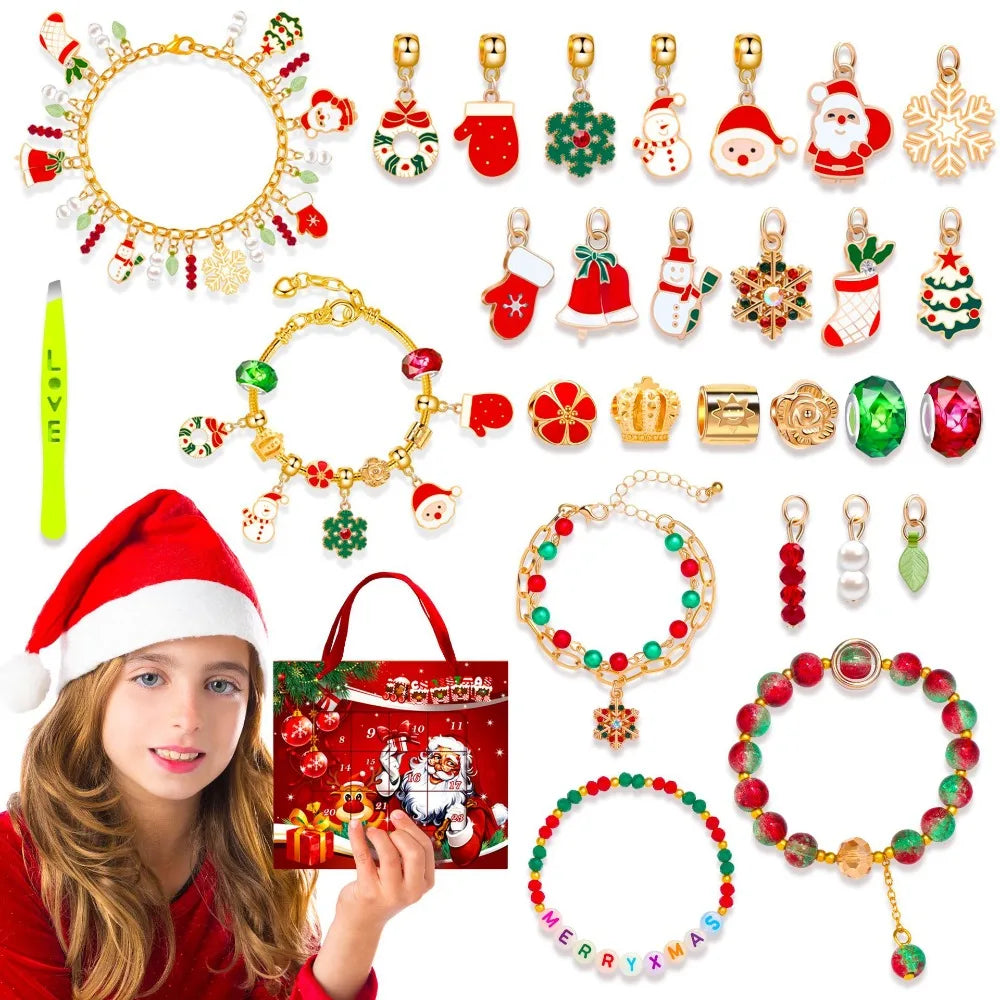 DIY-Armband-Adventskalender 2025 – 24 Tage voller Schmucküberraschungsboxen