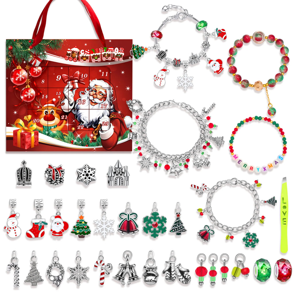 DIY-Armband-Adventskalender 2025 – 24 Tage voller Schmucküberraschungsboxen