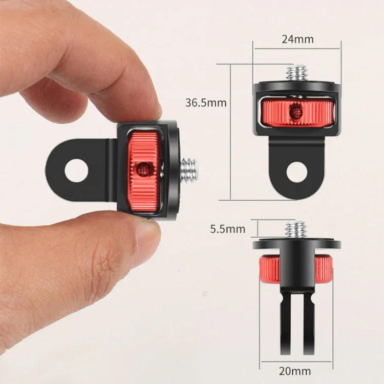 1/4-Zoll-Schraubenadapter für Ständer für GoPro, Insta360 und andere Actionkameras