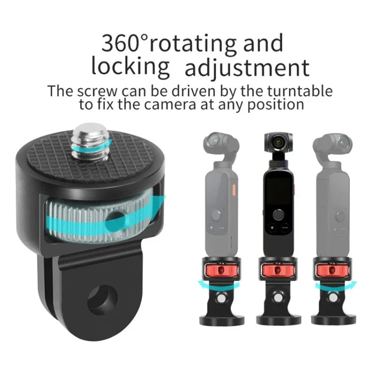 1/4-Zoll-Schraubenadapter für Ständer für GoPro, Insta360 und andere Actionkameras