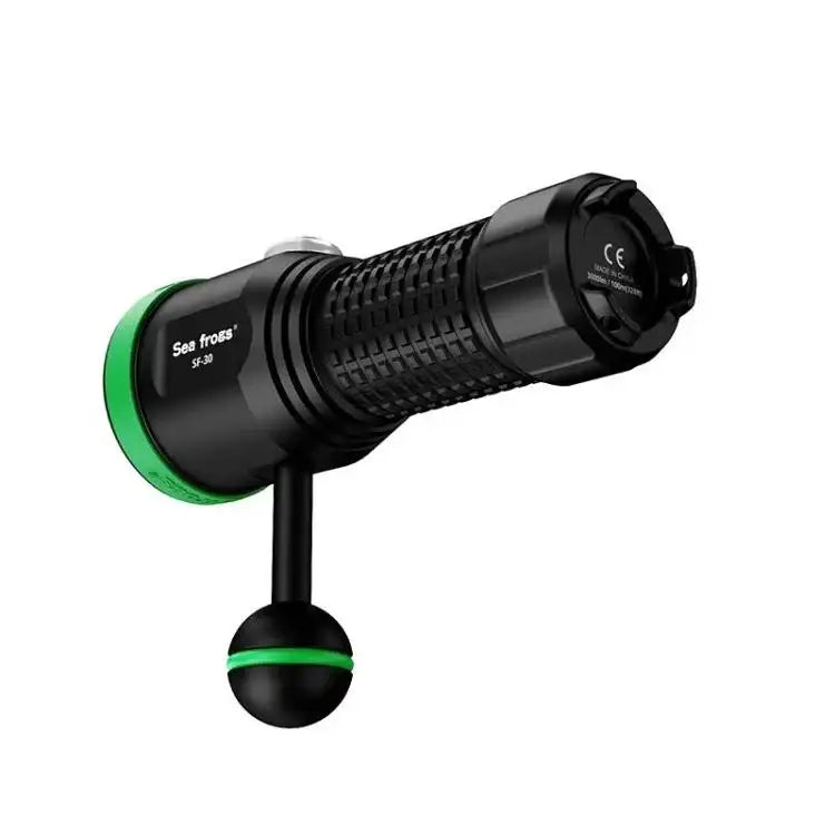 Sea Frogs  SF-30 100m/325FT Underwater Video 3000 lm Dykficklampa