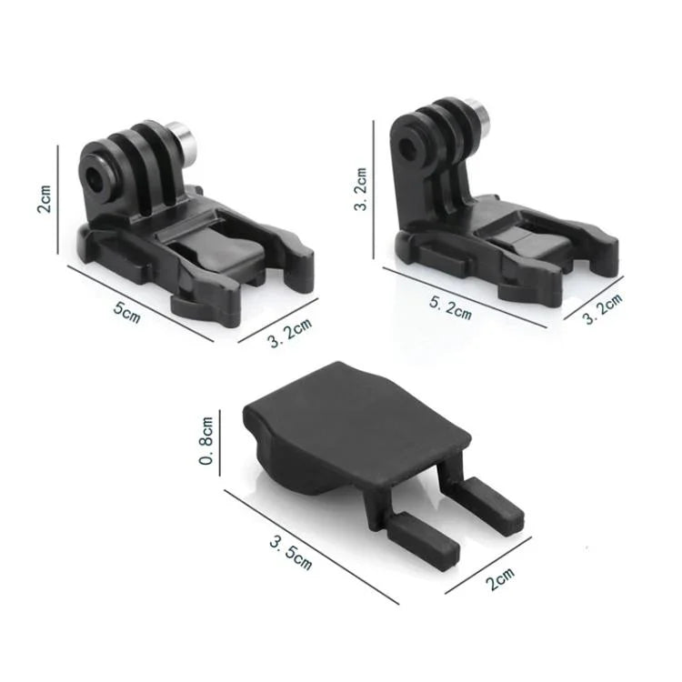 2er-Pack Snabbfäste in L-Form für Actionkameras
