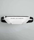VÄSKA FANNY PACK HEART OF NORTH (VIT)