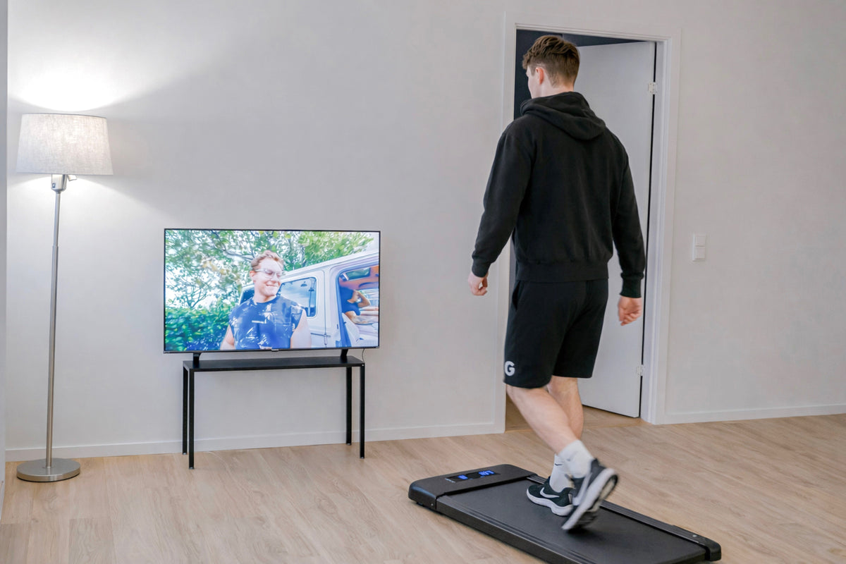 Gymbolaget WalkPad Pro – Gå & Löpband med 15 % Lutning