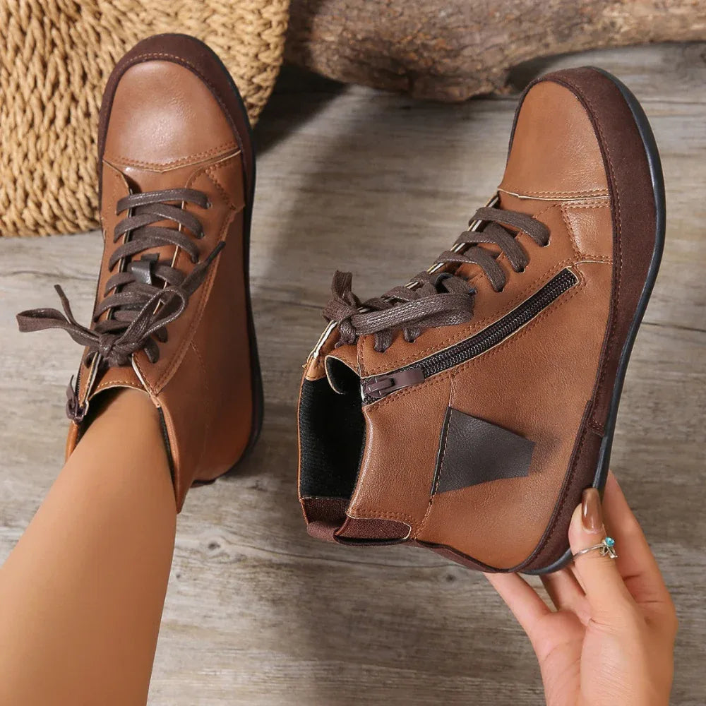 Women's Fleece-Lined Snow Ankle Boots