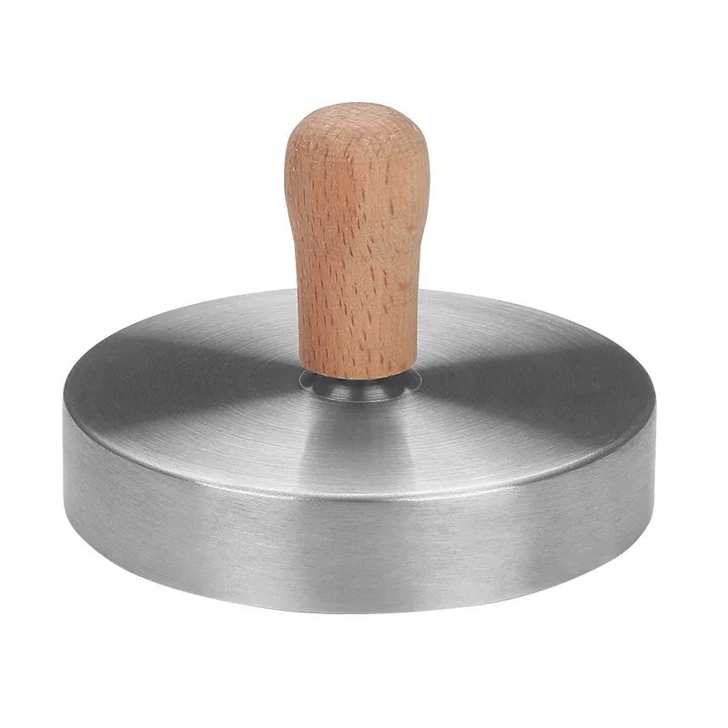 Stainless Steel Hamburger Meat Pressing Machine Mould Tool For The Kitchen