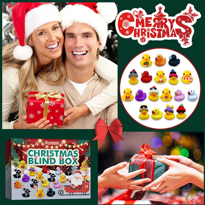 Adventskalender - 24 Gummiankor för Barn