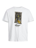 AFTERLIFE TEE SS CREW NECK - SKULL PRINT