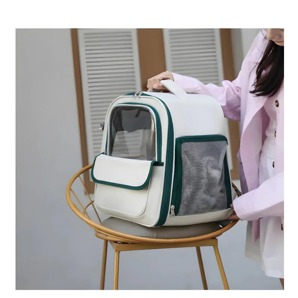 Scratch Resistant Breathable Wear-Resistant Pet Bag Cat Backpack