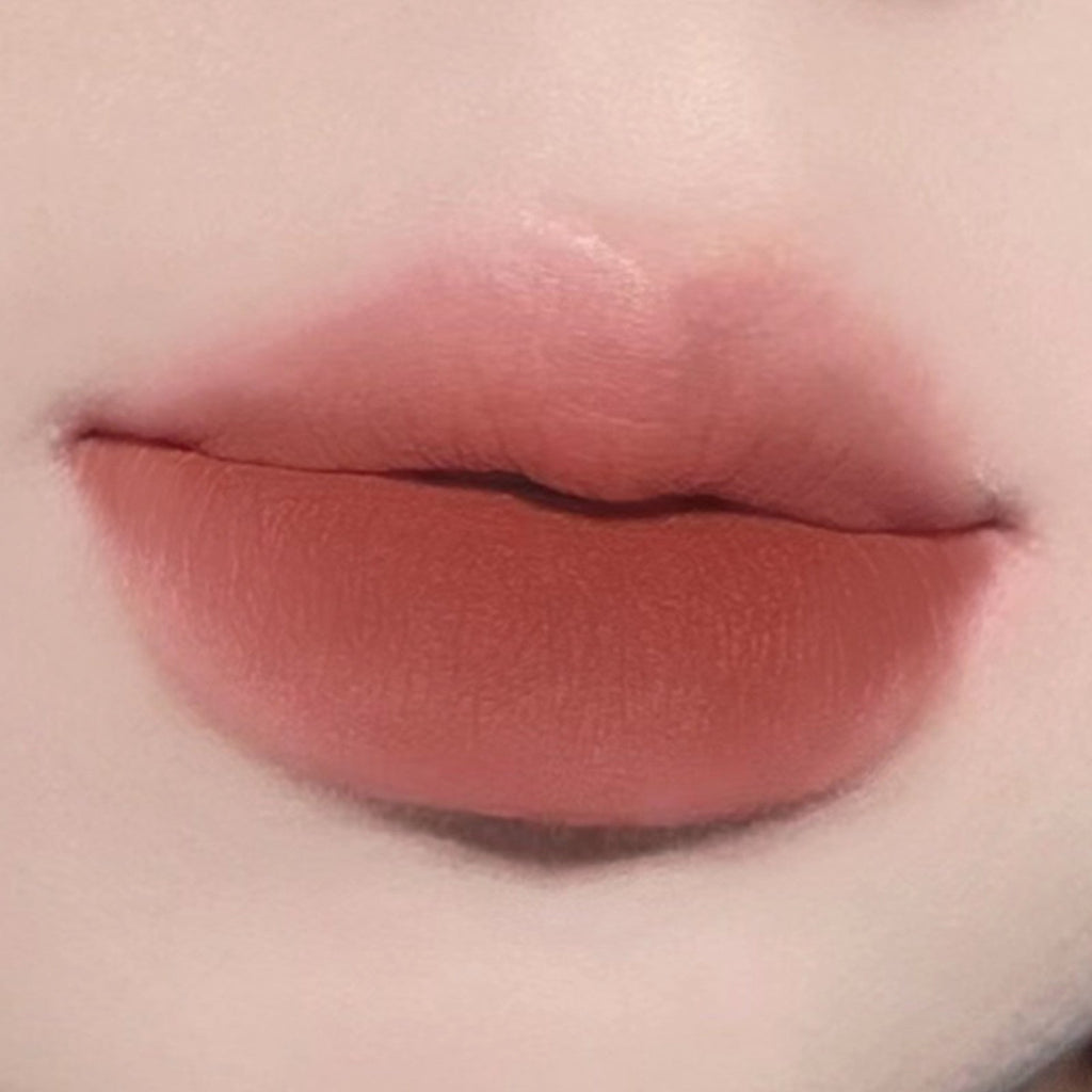 Airy Lip Gloss Mousse Series Matte lip mud 608 Orange-2